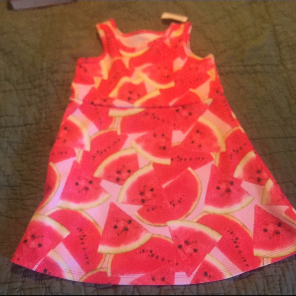 4T watermelon dress
